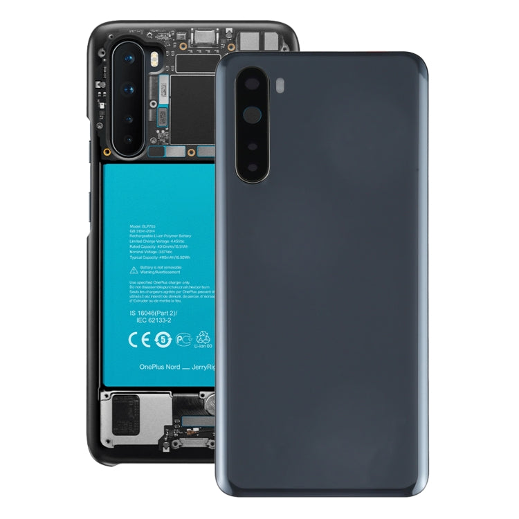 For OnePlus Nord Back Battery Cover with Camera Lens Cover, For OnePlus Nord For OnePlus Nord Back Battery Cover with Camera Lens Cover, For OnePlus Nord